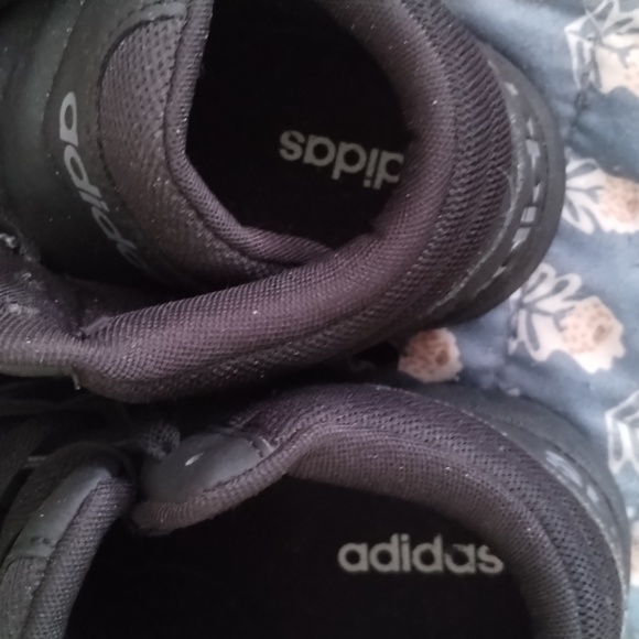 Worn once . Black men's Adidas size 11 . - Picture 3 of 4